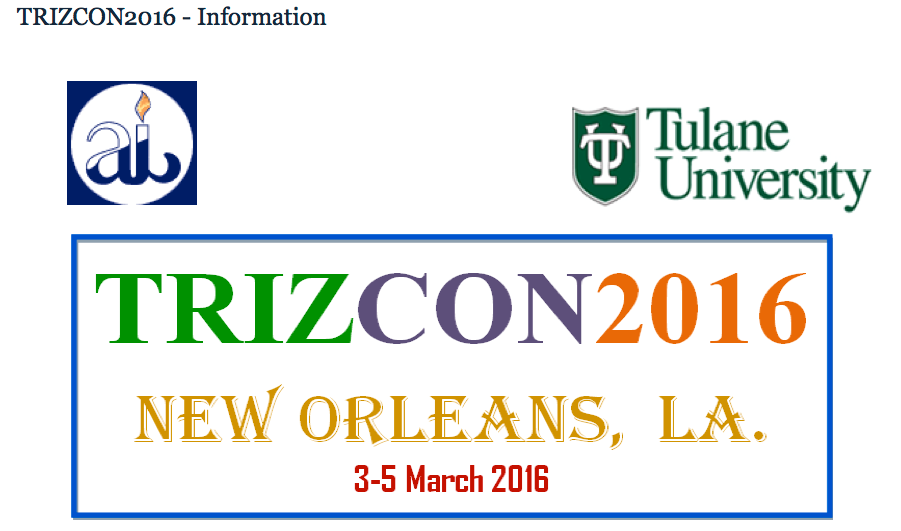 TRIZCON INFORMATION